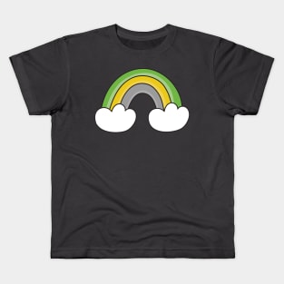 LITHROMANTIC pride flag Kids T-Shirt